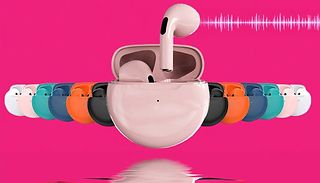 1, 2 or 3 Pro 6 Wireless Earbuds and Charging Case - 6 Colours
