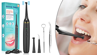 3-in-1 Electric Sonic Tartar-Removing Dental Tool