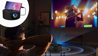 Home Movie Night Portable Phone Projector