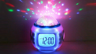 Night Sky LED Lamp Alarm Clock