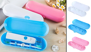 1 or 2 Electric Toothbrush Travel Cases - 3 Colours