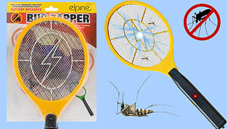 Battery-Powered Bug Zapper Bat