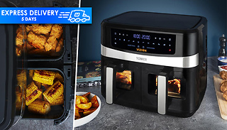 Tower Vortx Vizion 9L Dual Basket Digital Air Fryer