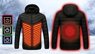 Unisex USB Heated Jacket - Black, Navy or Red