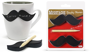 Moustache Sticky Notes
