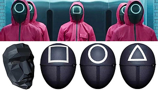 Squid Game Inspired Worker or Boss Masks - 4 Designs