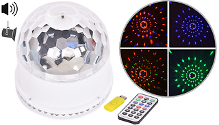 2-in-1 Mini LED Disco Light & Speaker