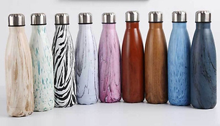 Stainless Steel Insulated Water Bottle - 9 Colours