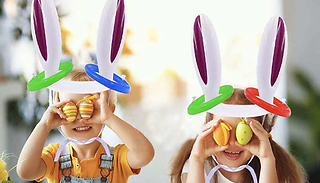 Inflatable Bunny Ears Ring Toss Game