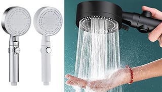 High Pressure Turbo Handheld Shower Head - 3 Colours