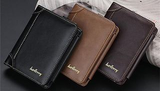 Baellerry Modern Compact Stylish Wallet - 3 Colours