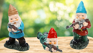 Hunting Gnome Garden Ornament - 3 Designs