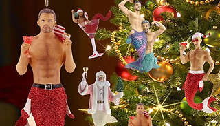 Sexy Mermen Christmas Tree Decorations - 20 Styles