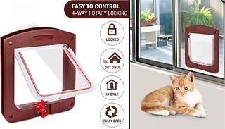 4-Way Magnetic Pet Door - 2 Colours