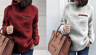 Women's Teddy Pullover Sweater - 6 Colours & Sizes
