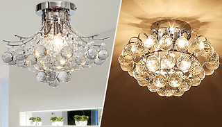 K9 Crystal Glass Chandelier or Pendant Light