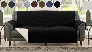 Quilted Sofa Furniture Water-Resistant Protector - 8 Colours & 3 Sizes