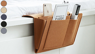 1 or 2 Felt Hanging Sofa Storage Bags - 5 Colours