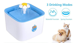 2.5L Automatic Cat Drinking Water Fountain