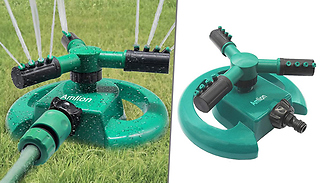 360-Degree Rotating Garden Water Sprinkler System