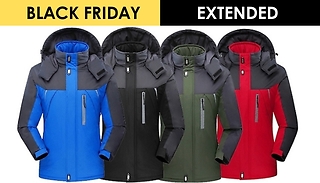 Wind & Waterproof Thermal Fleece-Lined Unisex Jacket - 4 Colours