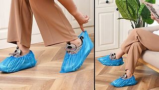 Disposable Shoe Protectors - 50 or 100-Pack