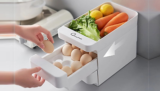 Kitchen Food Tray Storage Organiser - 1, 2 or 3 Tiers