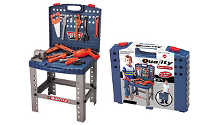 Toy Work Bench with Tool Kit