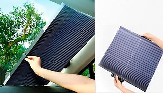 Retractable Car Window Sun Shade - 4 Sizes