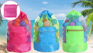 Portable Beach Toy Bag - 4 Colours