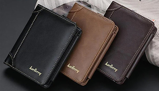 Men's Slim Bifold Wallet - 3 Colours