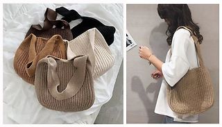 Crocheted Shoulder Bag - 5 Colours