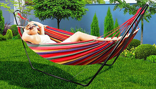 Luxury Outdoor Hammock with Frame