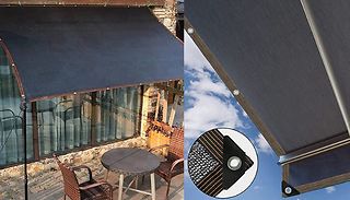 UV-Resistant Mesh Sun Shade - 4 Sizes