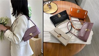 Stone Pattern Mini Shoulder Bag - 4 Colours 