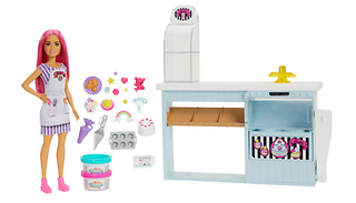 20-Piece Barbie Bakery Playset 