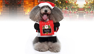 Christmas Santa Claus Pet Costume - 4 Sizes