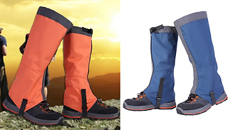 Pair of Waterproof Leg Protection Gaiters