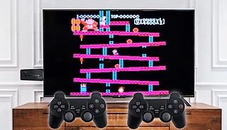 Retro Game Console & 2 Wireless Controllers - Retro Game Stick