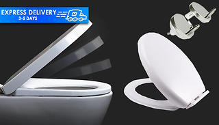 Soft Close Quick Release Toilet Seat with Fixings - 3 Options
