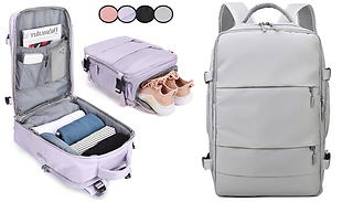 Large Multi-Compartment Travel Backpack - 4 Colours