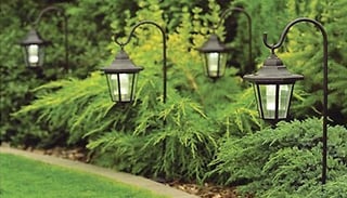 Pack of 2 Solar Powered Lanterns