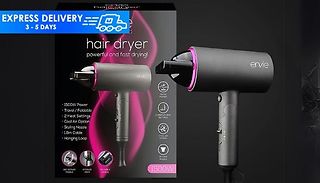 Envie Travel Styling 1500W Hairdryer