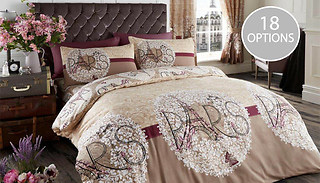 Printed World Cities Duvet Set - 18 Styles & 4 Sizes