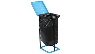 60L Blue Bin Bag Stand