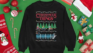 Stranger Things Inspired Christmas Jumper – 5 Styles & 5 Sizes!