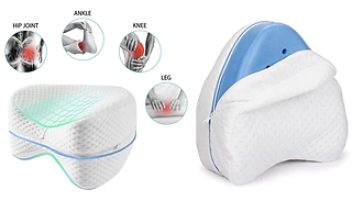 Memory Foam Cotton Cooling Leg Pillow - 2 Colours