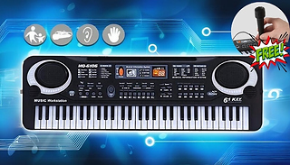 Multi-Functional Electric Piano- Free Microphone!