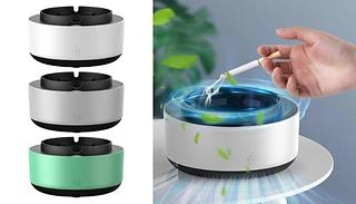 2-in-1 Electronic Ashtray - 3 Colours