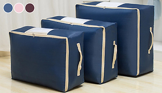 1 or 3-Pack of Waterproof Storage Bags - 3 Colours